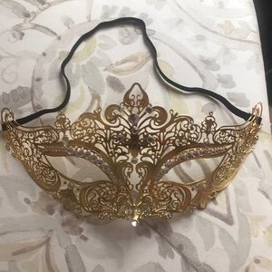 Gold Masquerade Mask